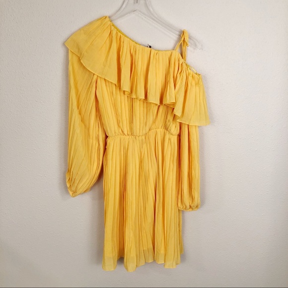 NWT Revolve Endless Rose Pleated One Shoulder Dres - Picture 3 of 8